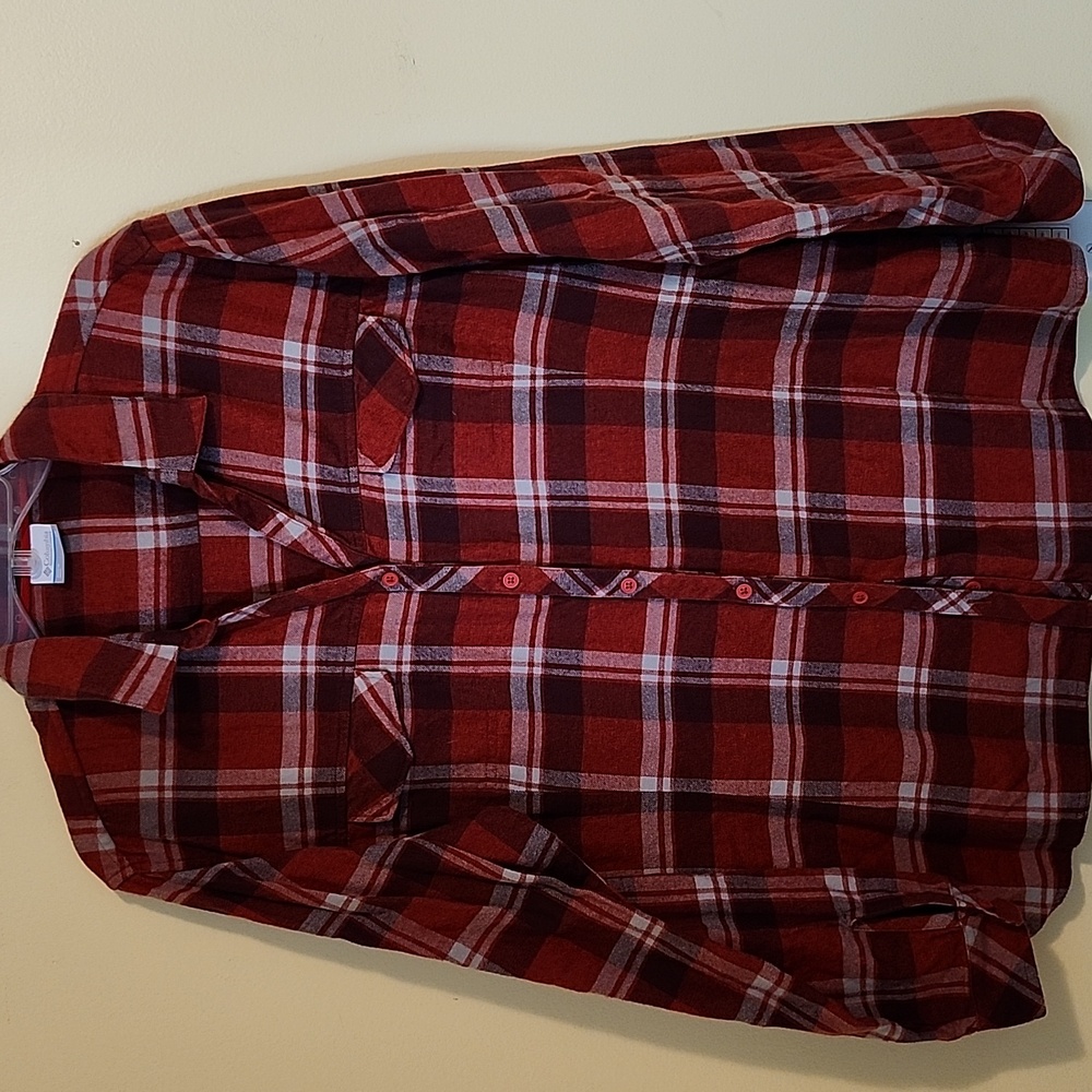 Columbia Plaid Flannel Shirt NEW - Picture 2 of 13